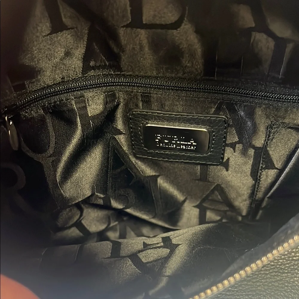 Furla Black Leather Satchel